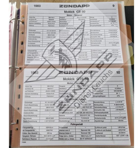 Passende Din A4 Prospekthüllen mit 2 x DIN A5 Fächer Glasklar